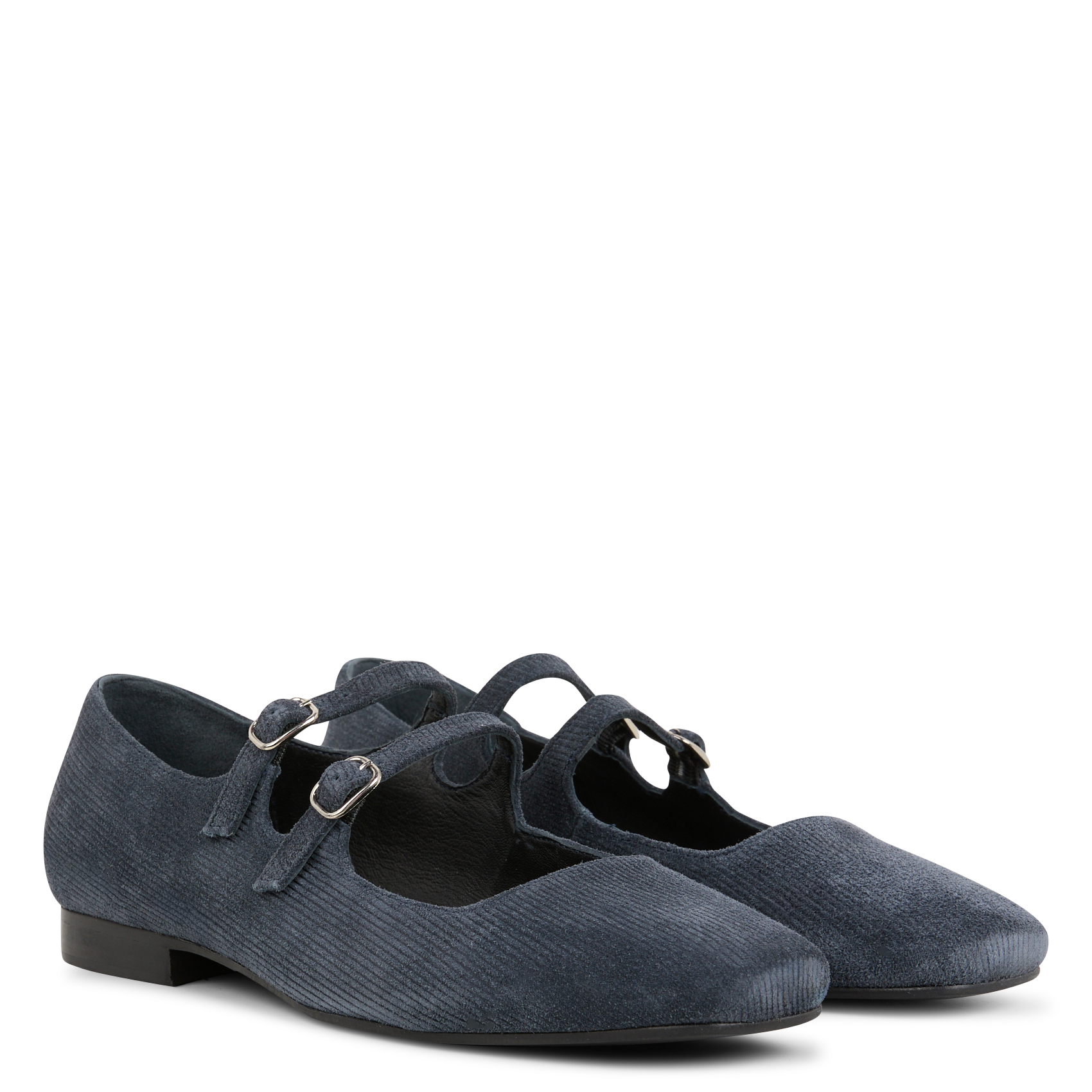 AURELLA - Babies en cuir velours | Beige