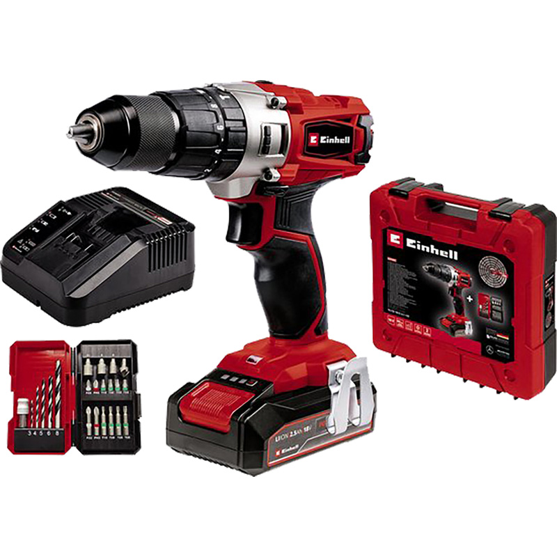 Einhell TE-CD 18/2 accu boormachine 18V Li-ion 2,5Ah