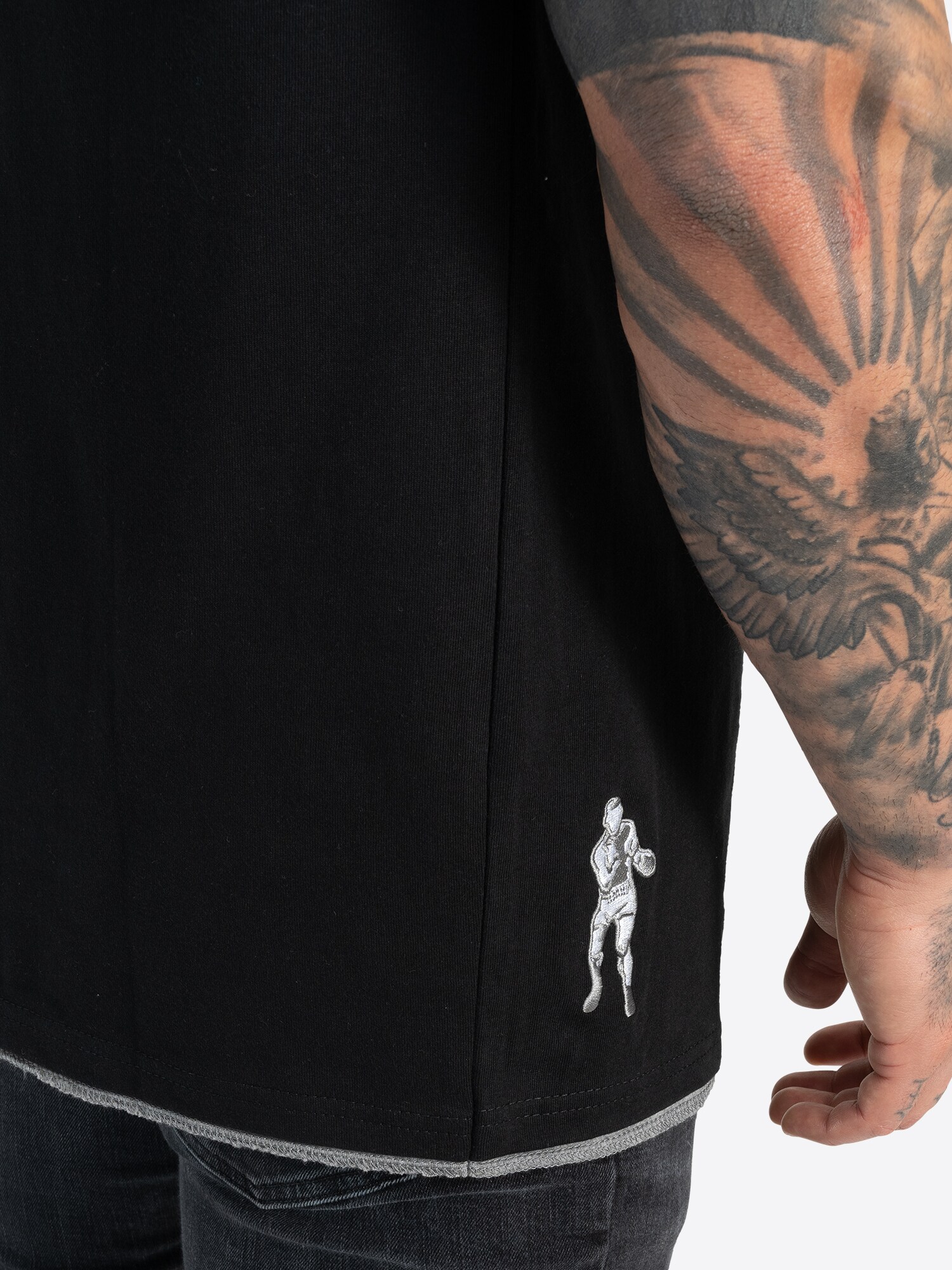BENLEE Herren ärmelloses T-Shirt mit Kapuze normale Passform EPPERSON
