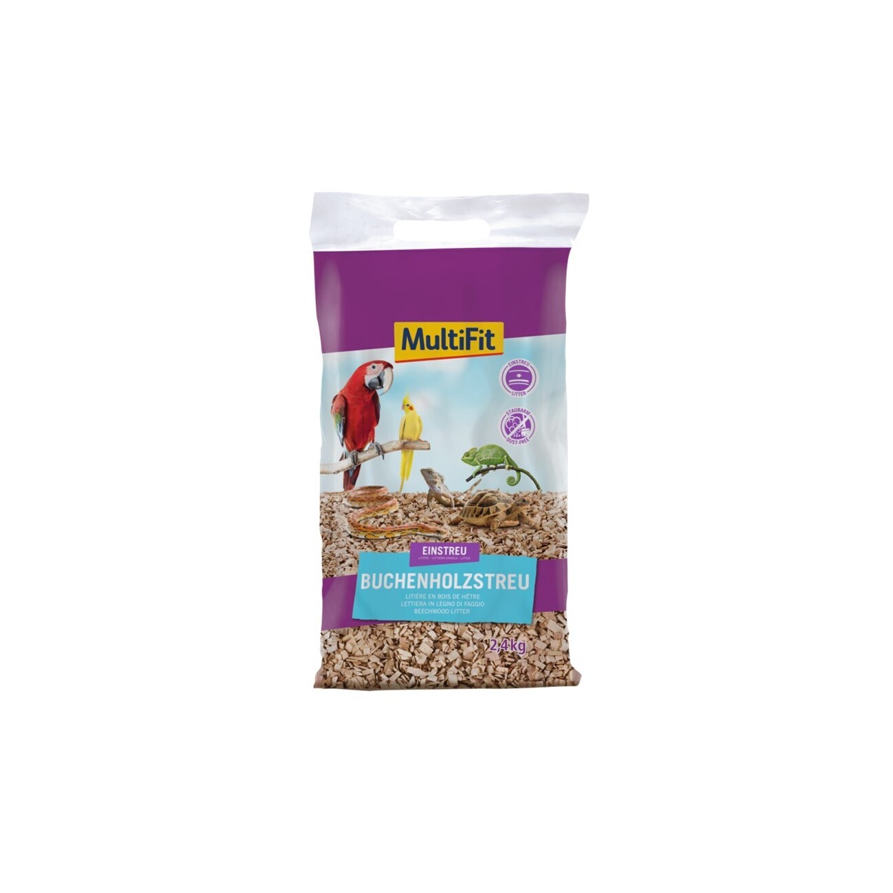 MultiFit Buchenholz 2,4 kg