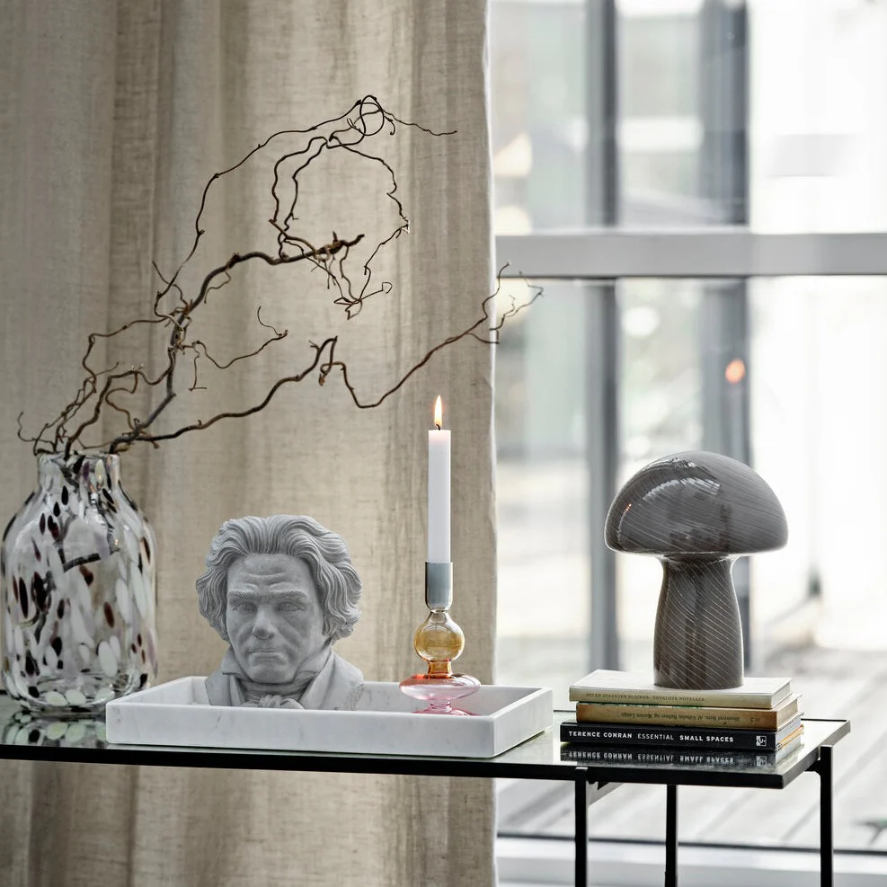 Bahne Interior  Firkantet terrazzo bakke - hvid