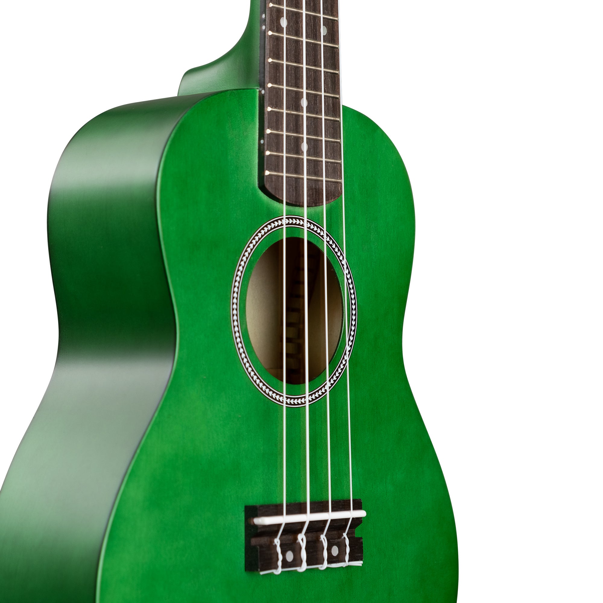 Cascha CUC104S concert ukelele set groen