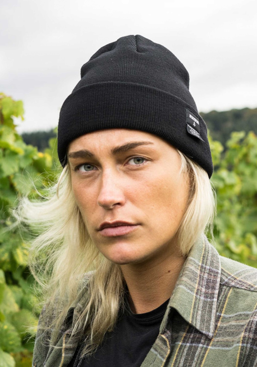 Jeckybeng Merino-Beanie Black