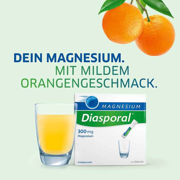 Magnesium Diasporal 300 mg Trinkgranulat, 50 St