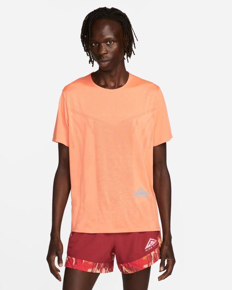T-shirt de trail Nike Trail Orange pour homme