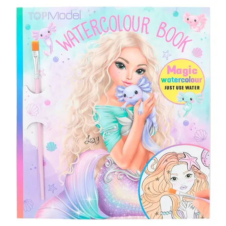 Depesche TOPModel Watercolour Book MERMAID