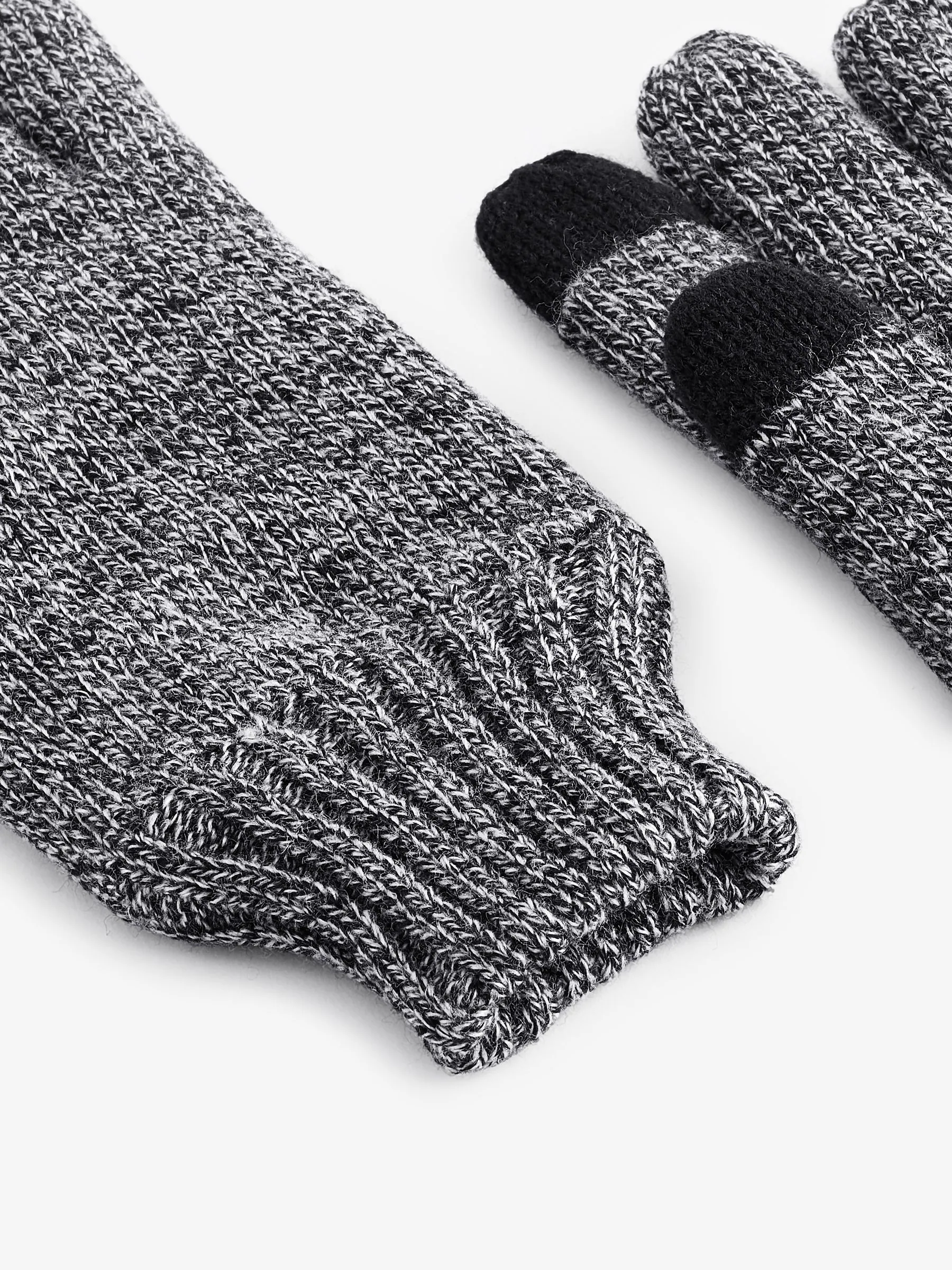 Grijs - Thinsulate gebreide handschoenen