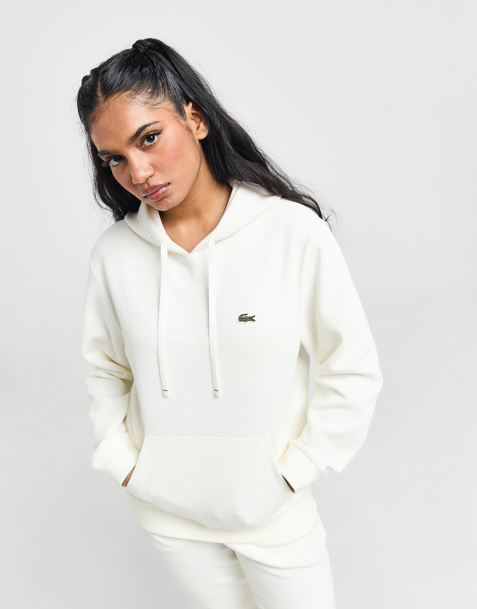 Lacoste Sweat à Capuche Logo Femme