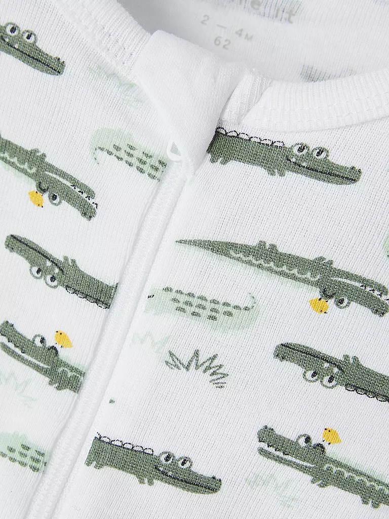 NAME IT Baby Schlafoverall 2er Pkg.  weiss