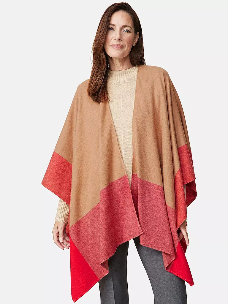 GERRY WEBER Cape - Poncho braun