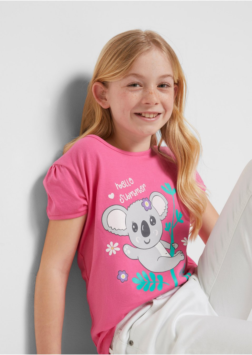 Lot de 2 T-shirts fille