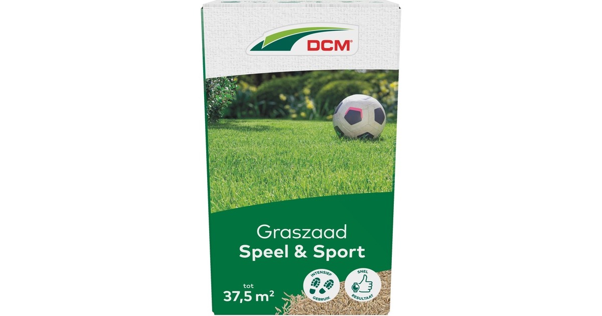 DCMGraszaad Speel & Sport 0,75 kg zaden  (Tot 37,5 m²)
