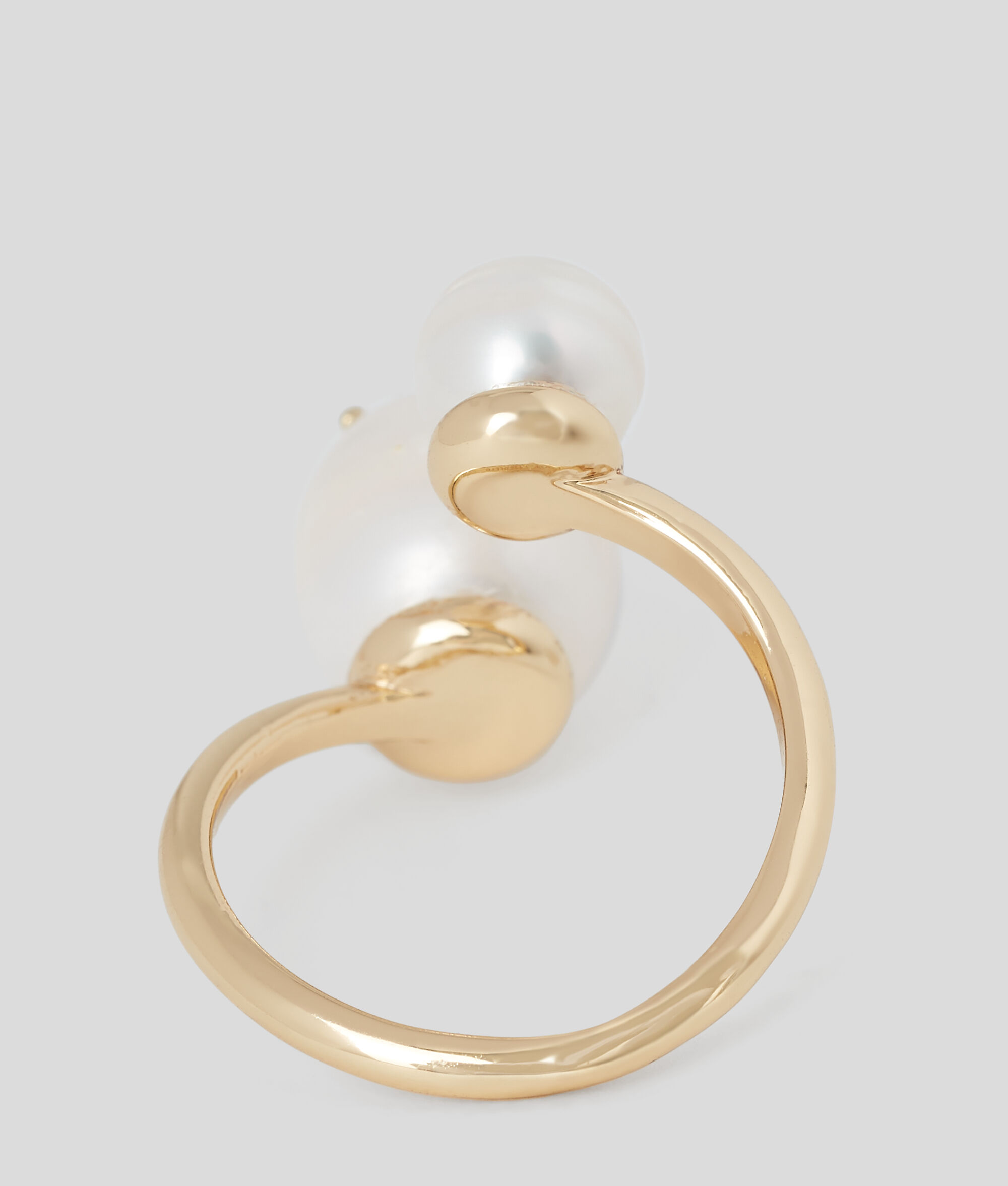 BAGUE ENVELOPPANTE AVEC PERLES K/AUTOGRAPH