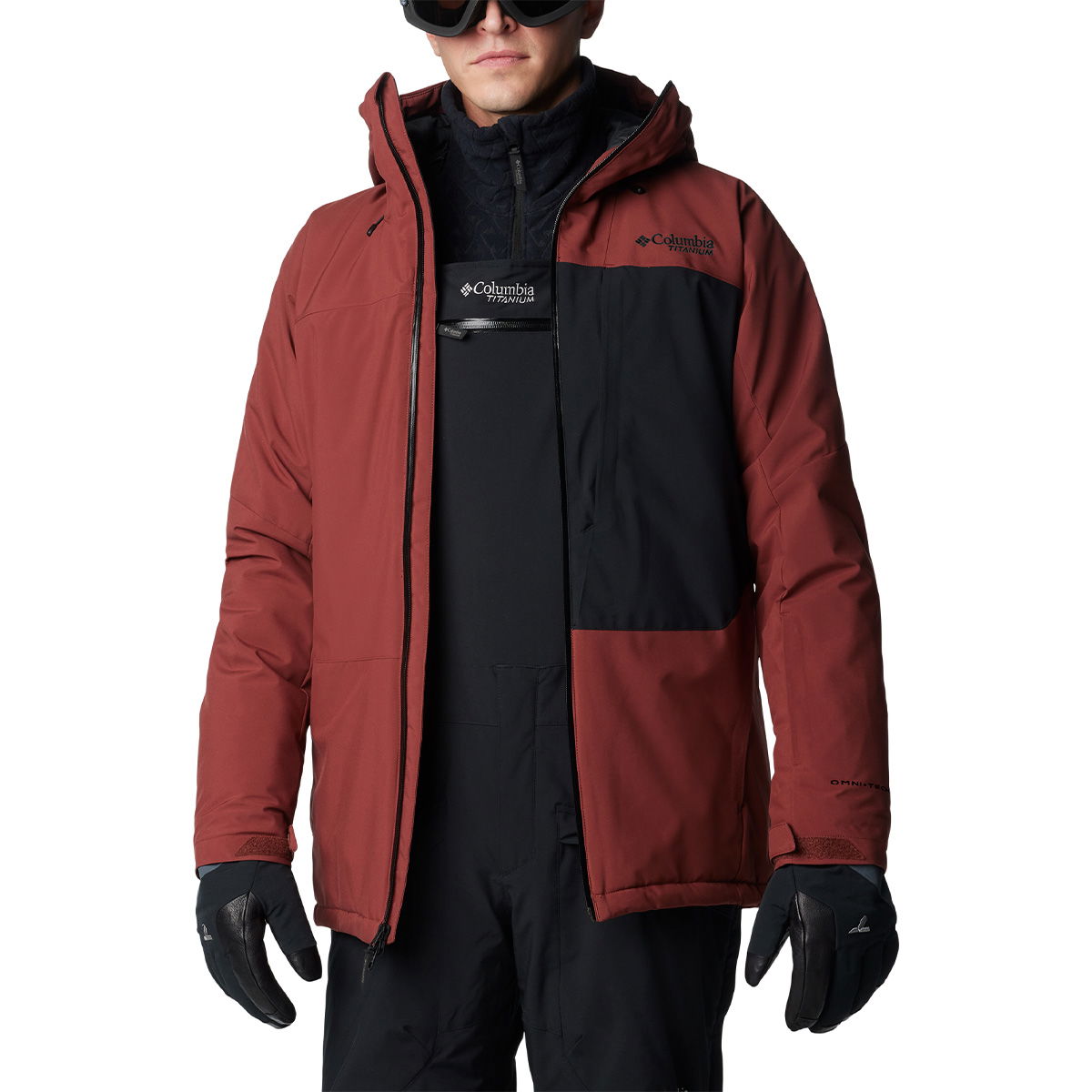 Columbia Winter District III skijakke, herre (Spice Black)