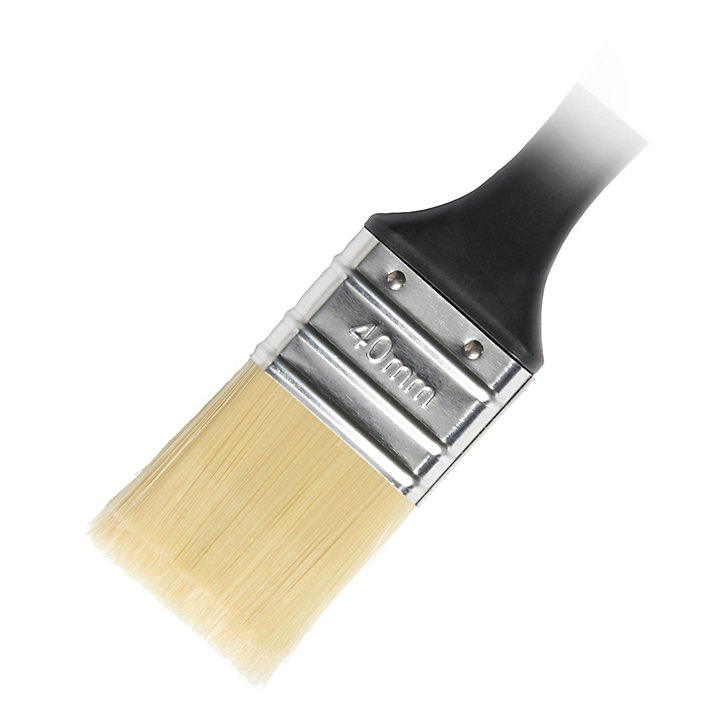 Pinceau plat pour toutes peintures l.40 mm
