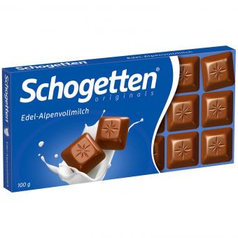 Trumpf Schogetten Edel-Alpenvollmilch 100g MHD:30.10.25