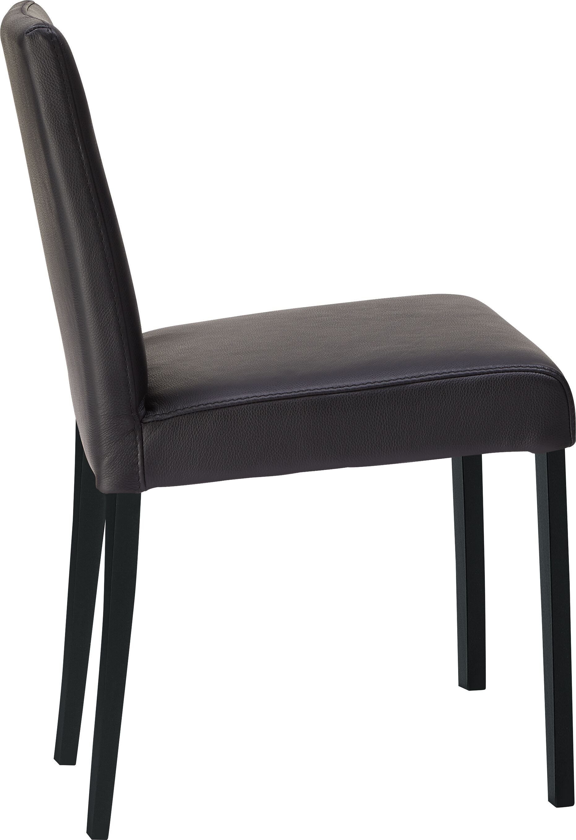 TWEED Stuhl - Schwarz / B: 47.0 cm x T: 55.0 cm x H: 84.0 cm