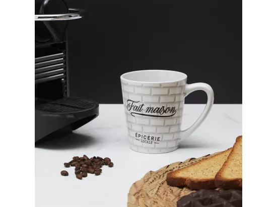 Lot de 6 Mugs en Porcelaine 