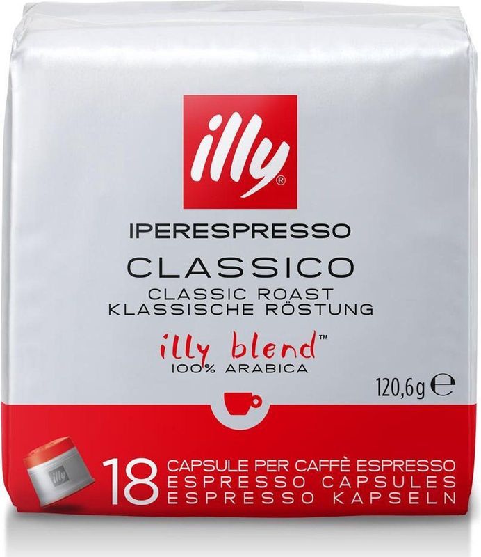 Illy - Iperespresso Classico - Koffiecapsules - 6 x 18 Stuks