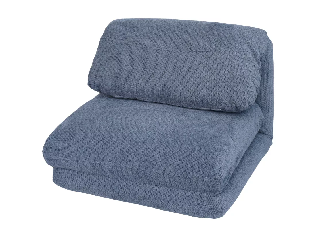 Fauteuil-lit MCW-E68, bleu clair
