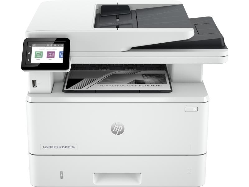 HP Multifunktionsdrucker LaserJet Pro MFP 4102dw Schwarzweiss-Laser-Multifunktionsdrucker für den Office-Bereich