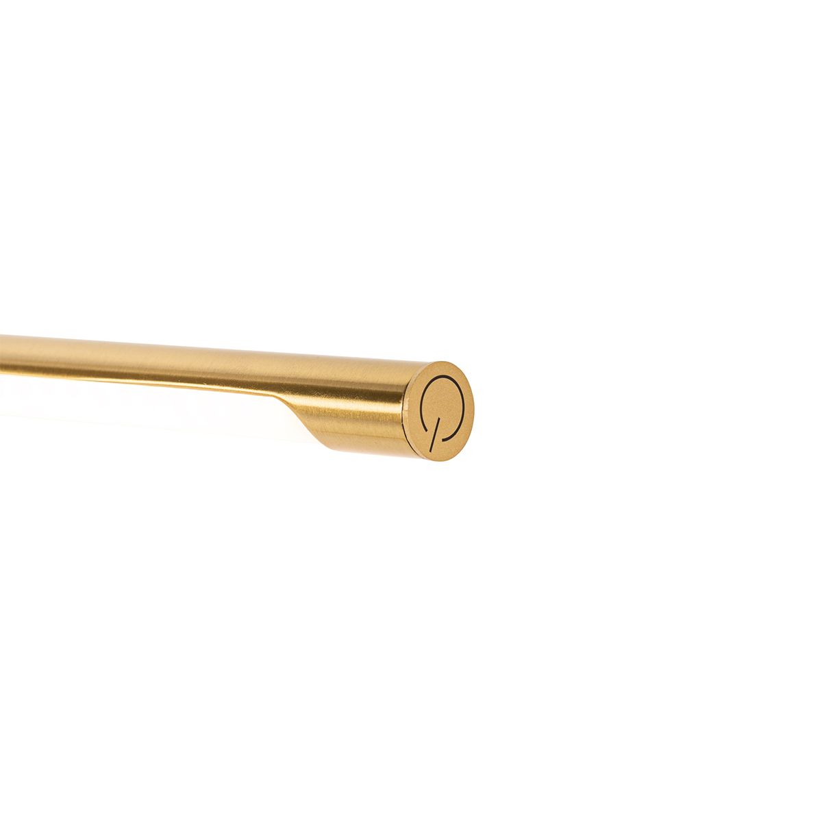 Klem bureaulamp messing incl. LED met touch dimmer - Lionard