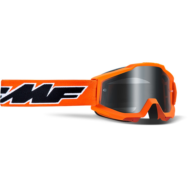 FMF Vision - Masque enfant Powerbomb Rocket - ecran miroir Orange / Argent