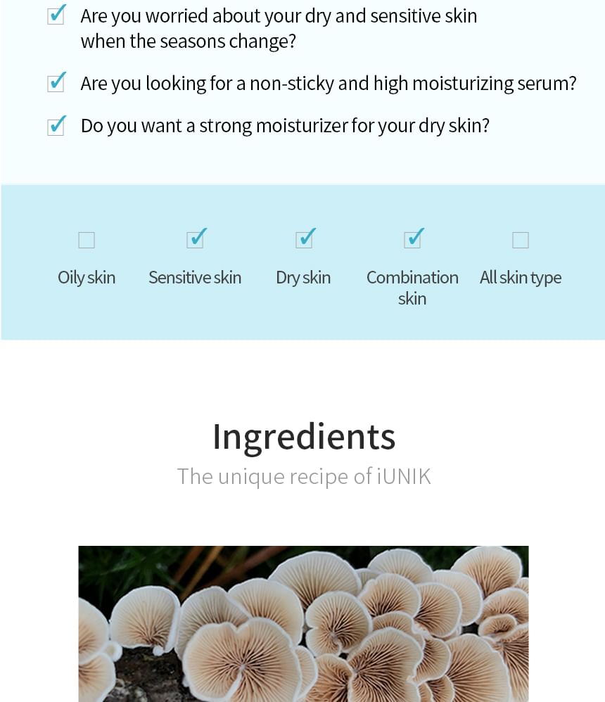 iUNIK - Beta-Glucan Power Moisture Serum
