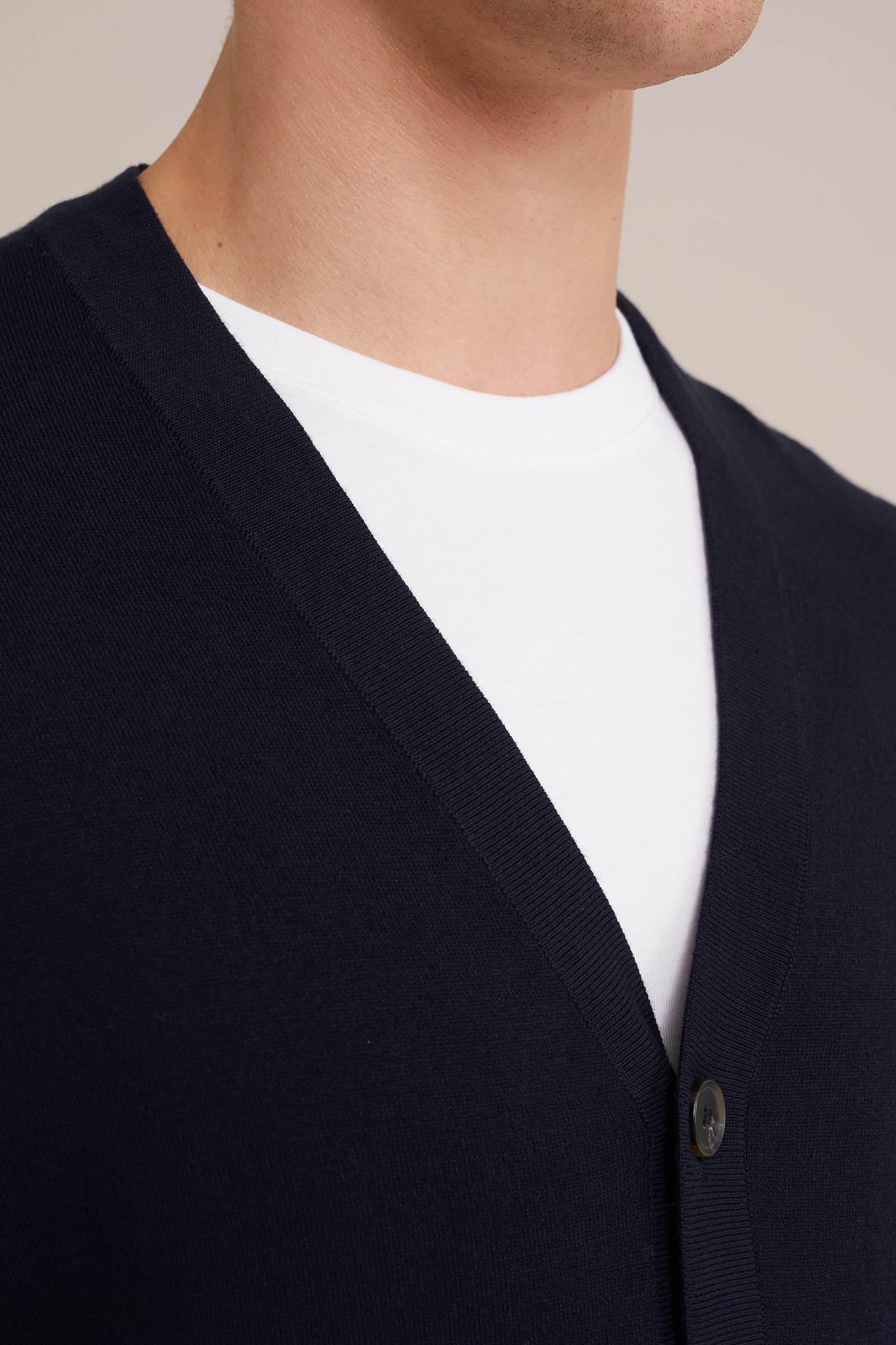 vest WE Fashion Marineblauw