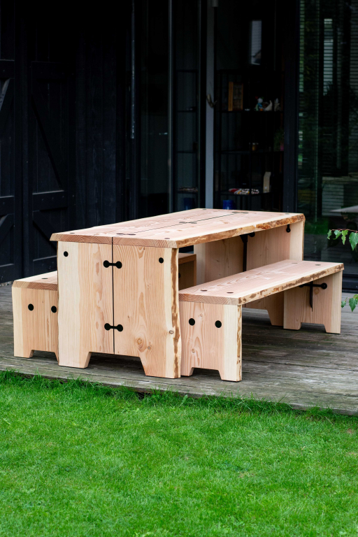 Weltevree Forestry tuintafel 405x80