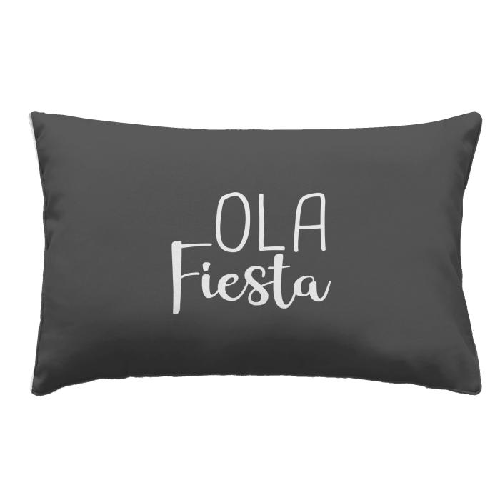 COUSSIN 40X60CM IMPRIME DEPERLANT LAFIESTA
