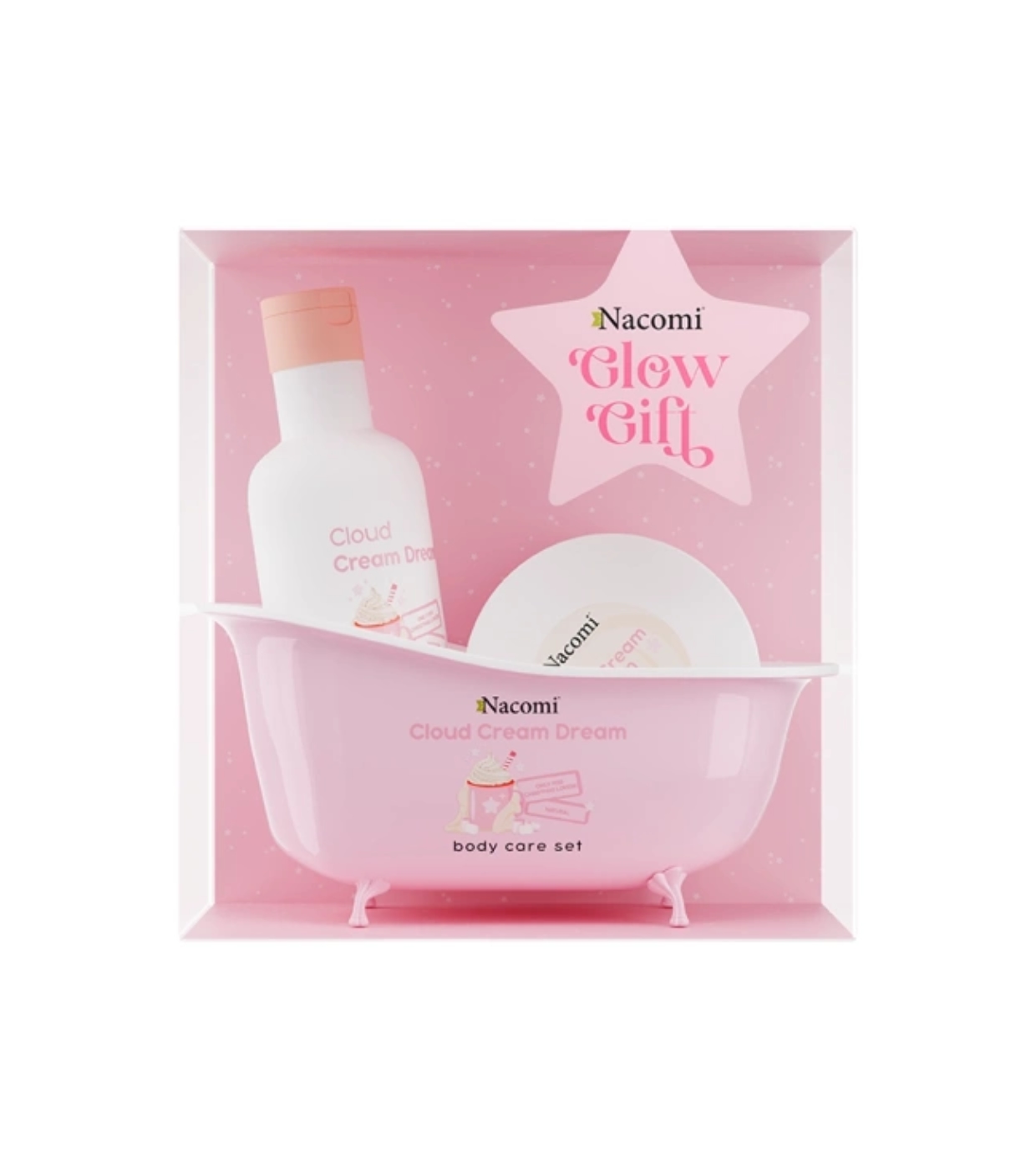 Nacomi - Kit de Cuidados Corporais Glow Gift - Cloud Cream Dream