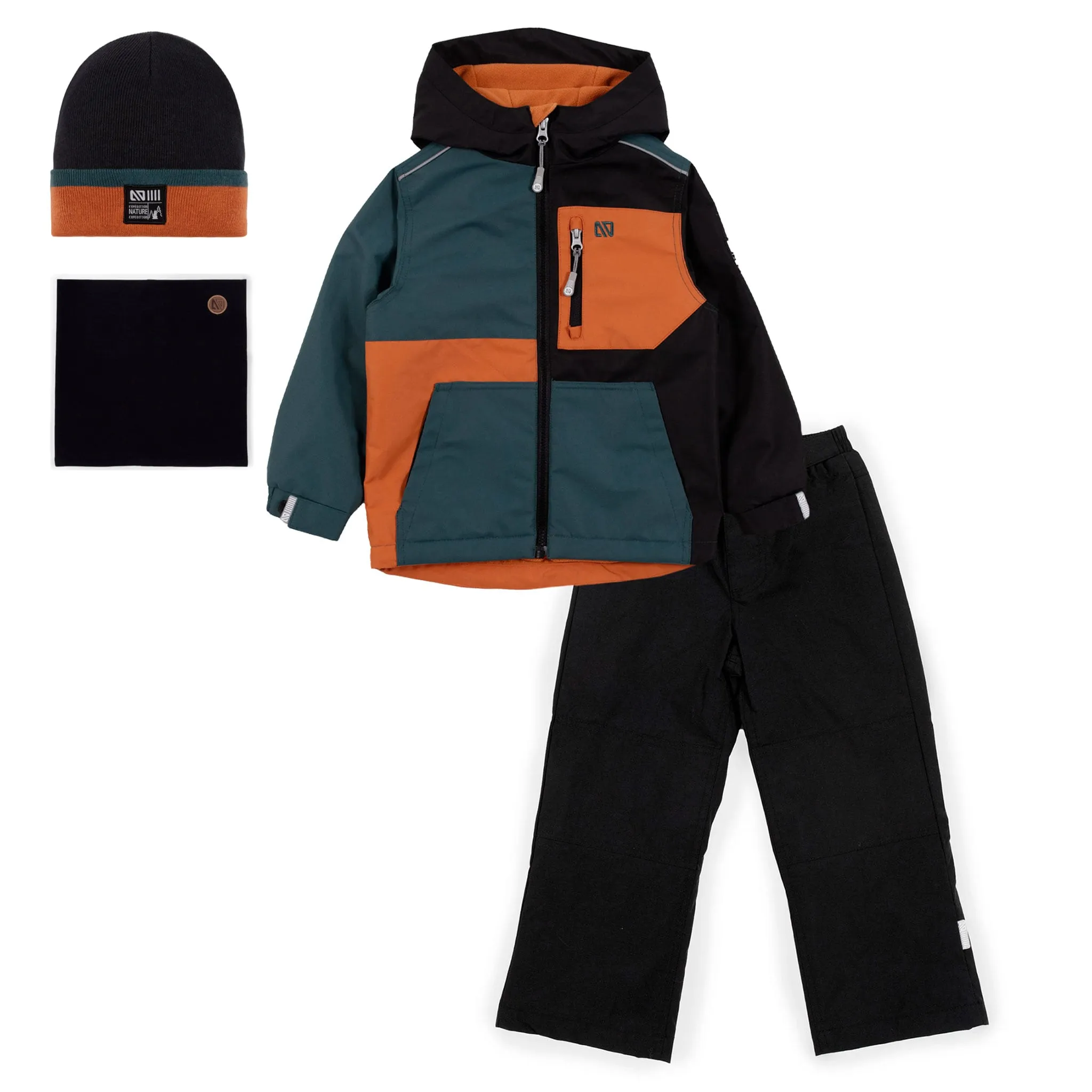 Nanö Ensemble Extérieur Eliott 2-6ans + Tuque + Cache-cou