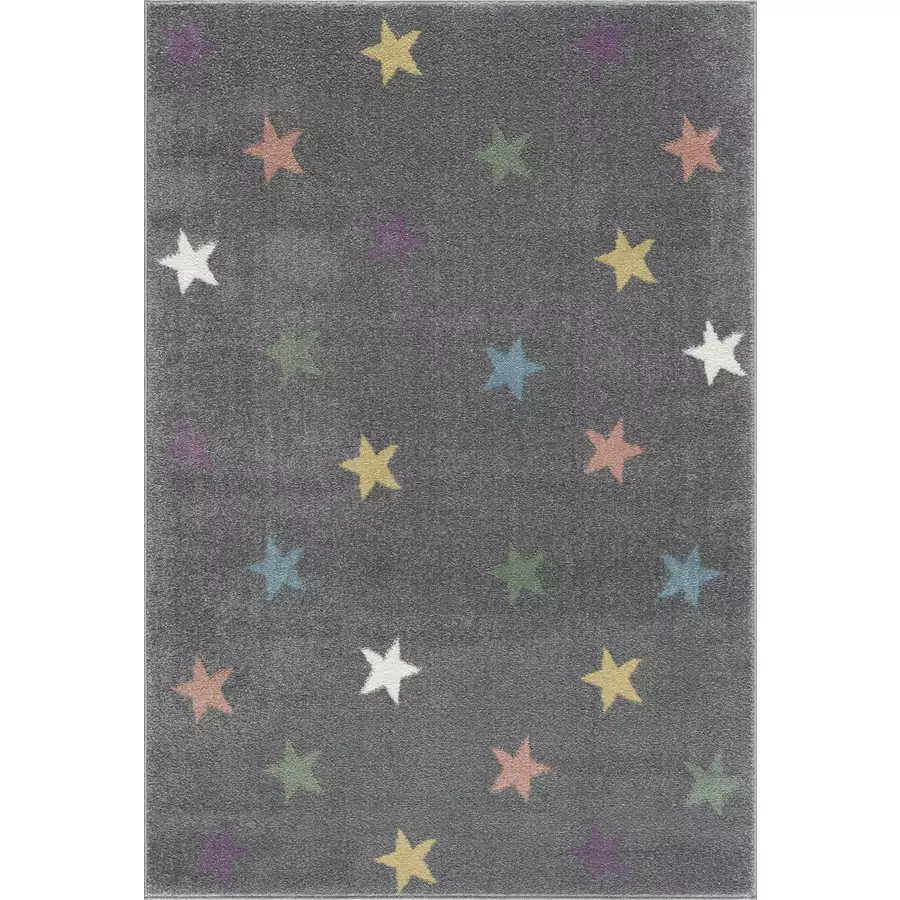 LIVONE Kinderteppich Happy Rugs Fame silbergraumulti