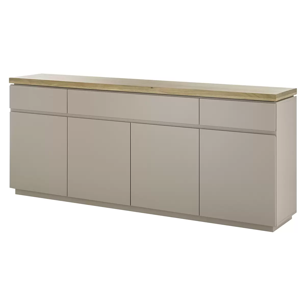 Sideboard Palamos Eiche,hellgrau,taupe