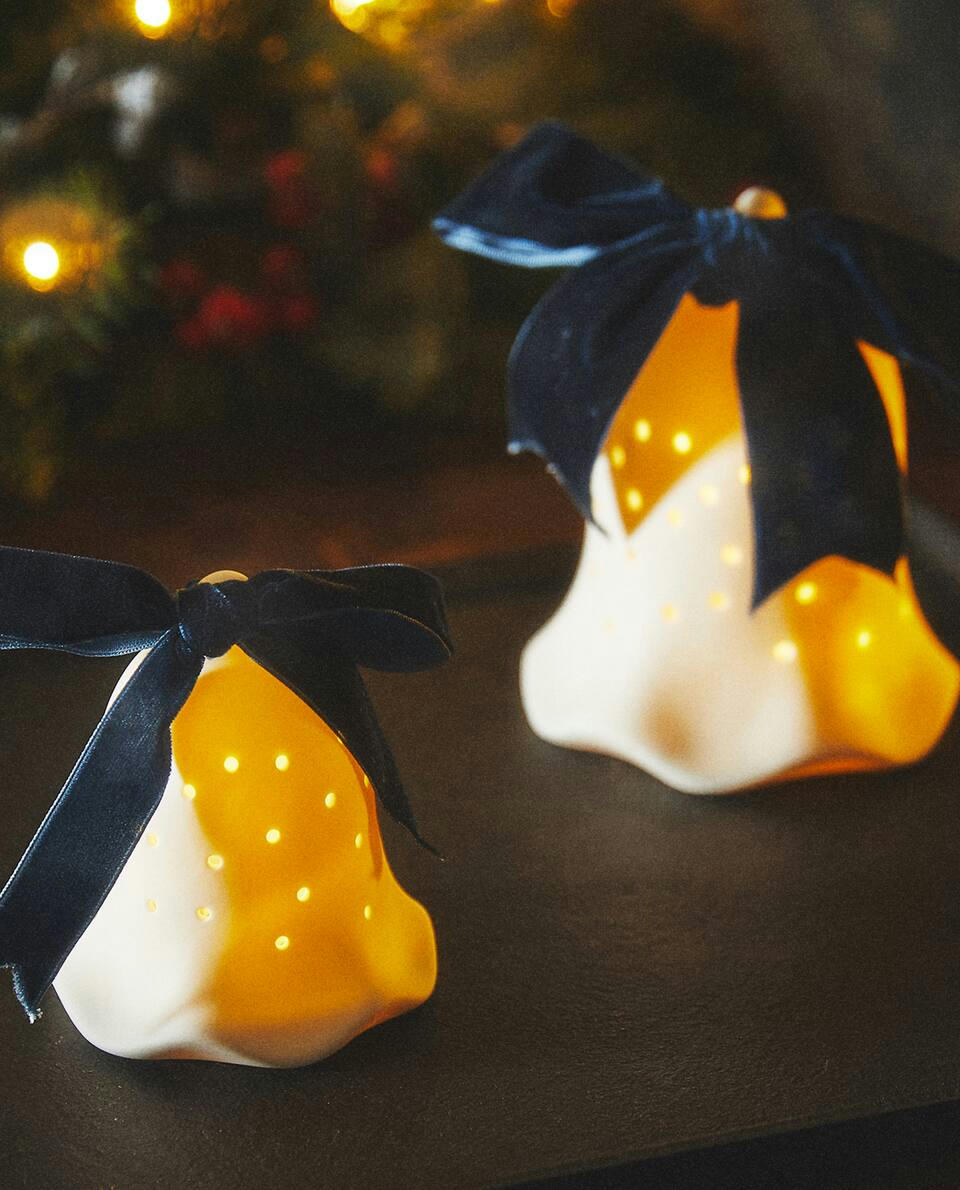 DECORAÇÃO DE LUZES PARA ÁRVORE DE NATAL