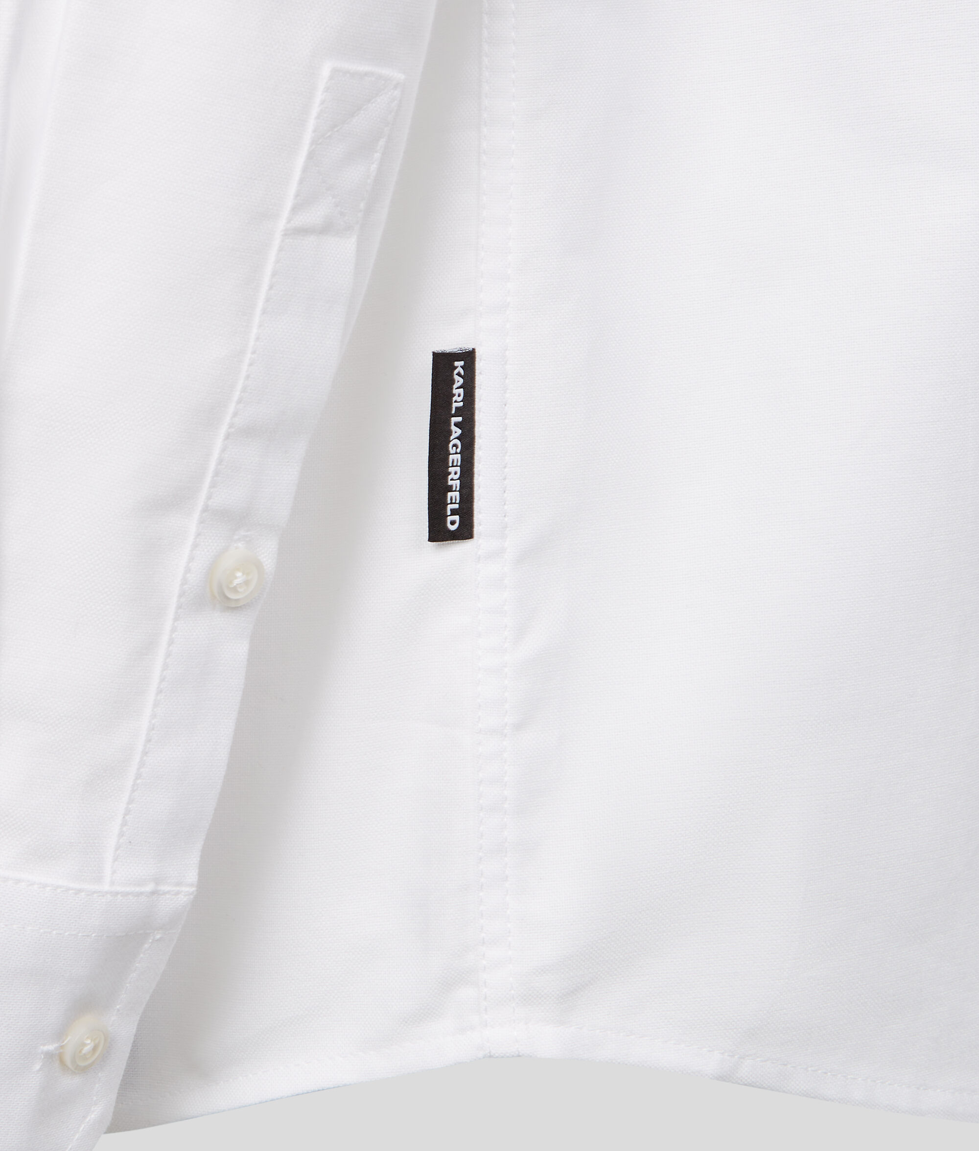 CHEMISE EN POPELINE KARL IKONIK