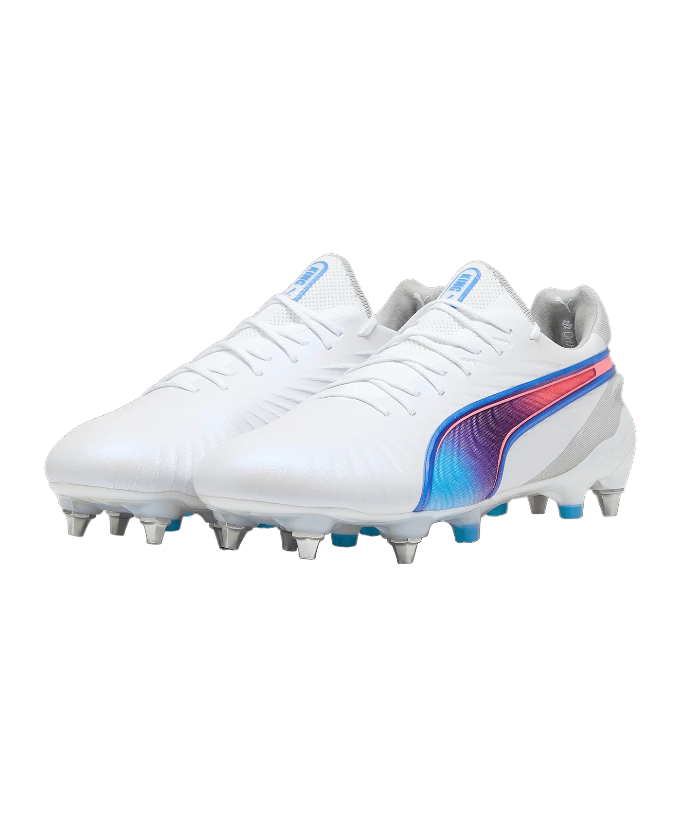 PUMA KING Ultimate MxSG Formula Weiss Blau F02