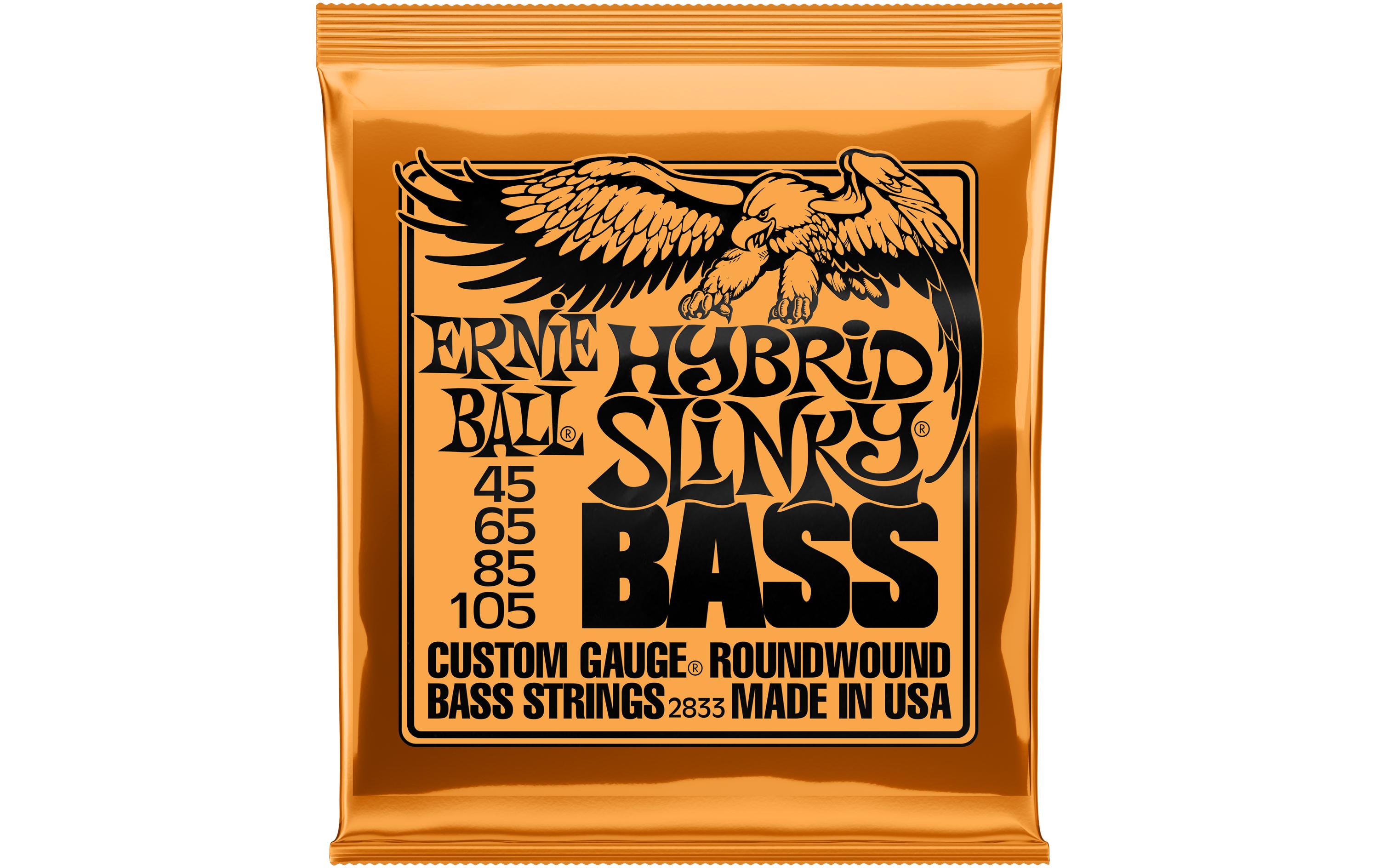 Basssaiten 2833 Slinky Bass – Hybrid, 45-105Saitensatz für E-Bass