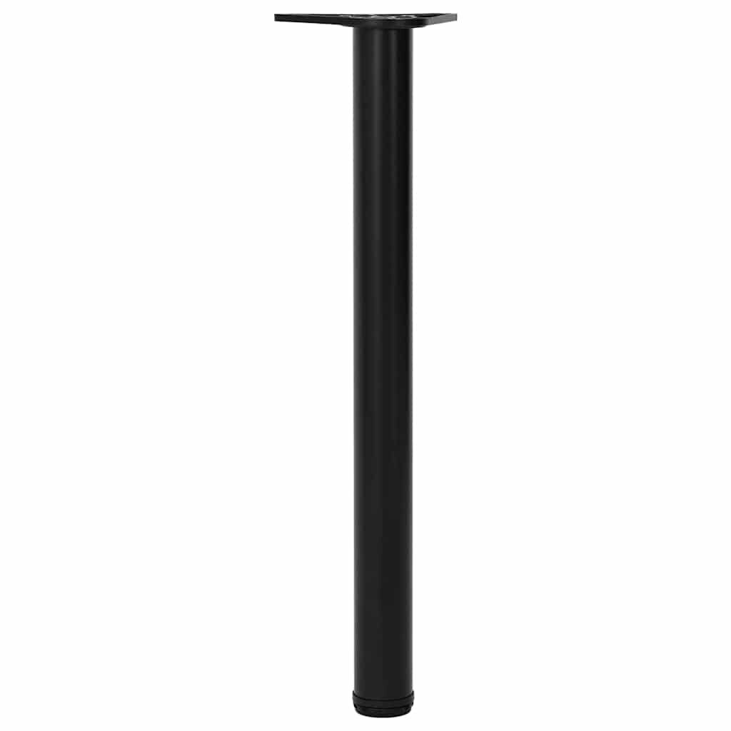 Hoogte Verstelbare Tafelpoten Zwart 710 mm
