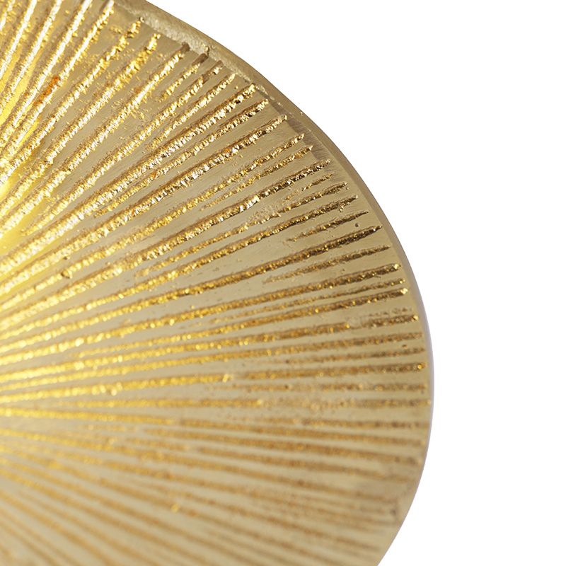 Oosterse plafondlamp goud rond - Konge