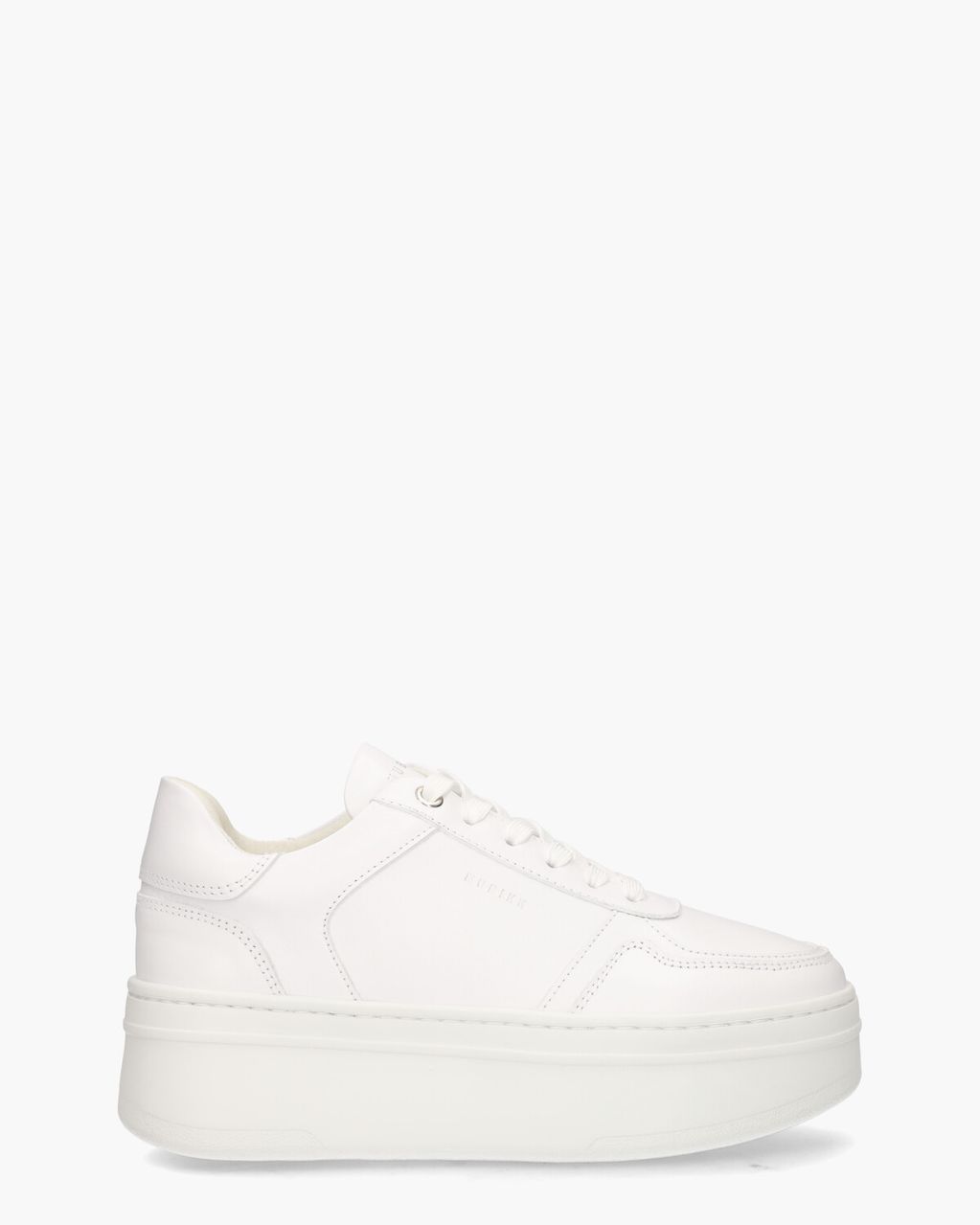 Nubikk Bayou Platform Wit Damessneakers