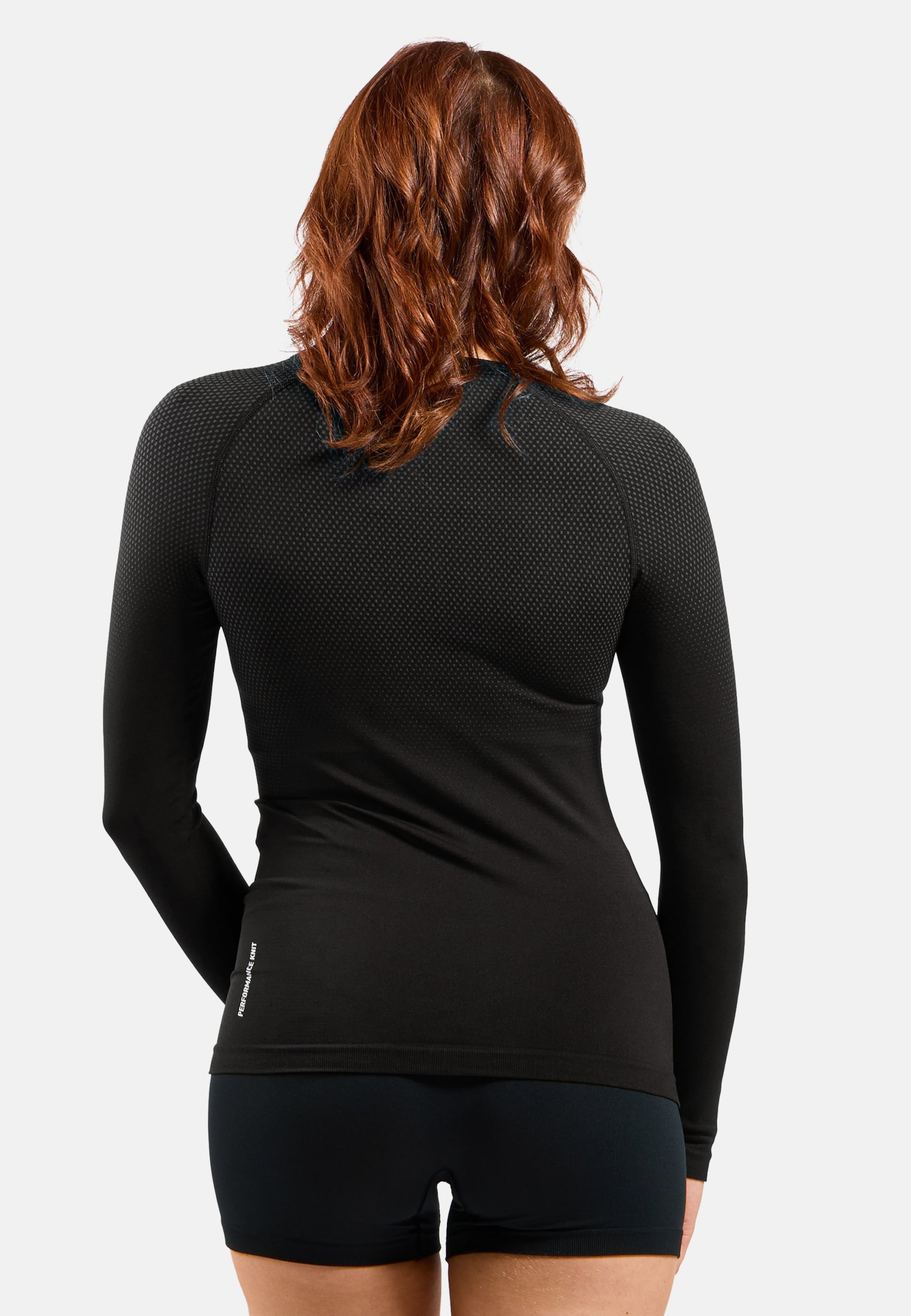 Performance Light Base Layer Langarmshirt in black