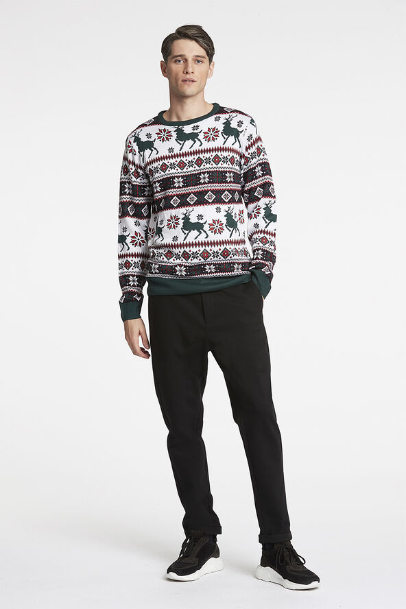Lindbergh Christmas knit White