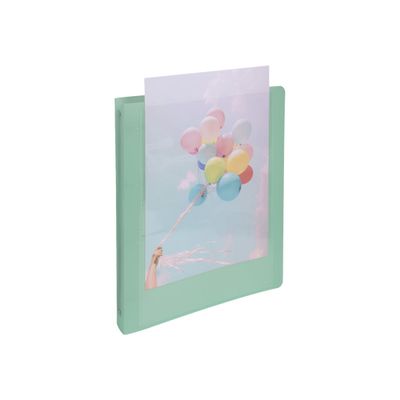 Exacompta Kréacover Pastel - Classeur à anneaux personnalisable - Dos 40 mm - A4 - pour 275 feuilles - disponible dans différentes couleurs
