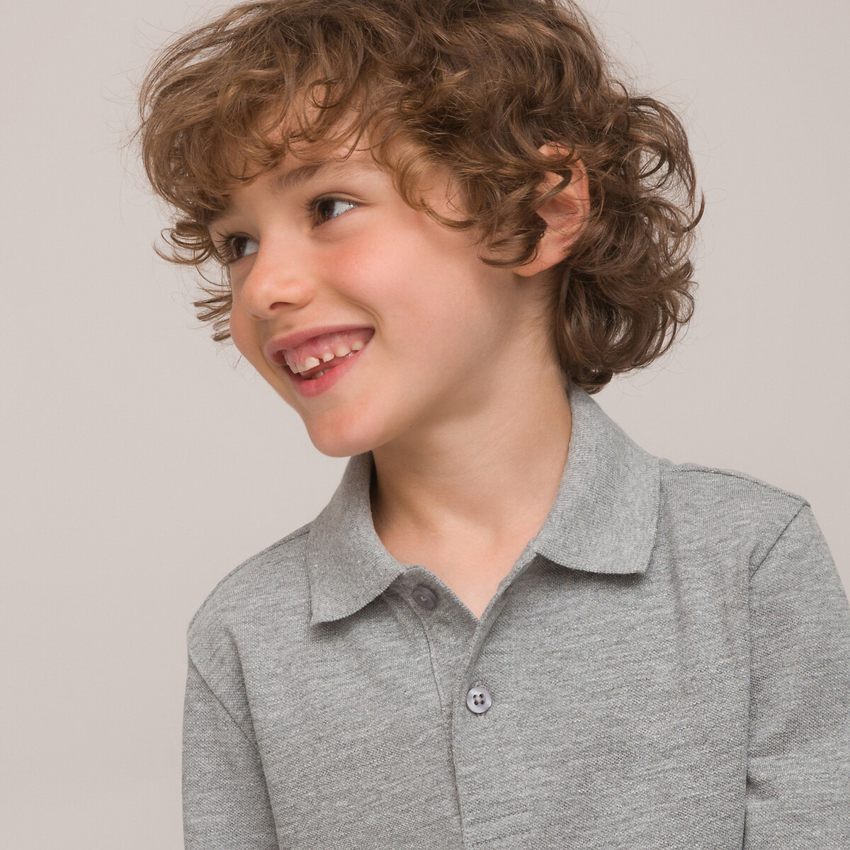 COLEÇÃO LA REDOUTE<br>Conjunto de 2 camisas polo de manga comprida