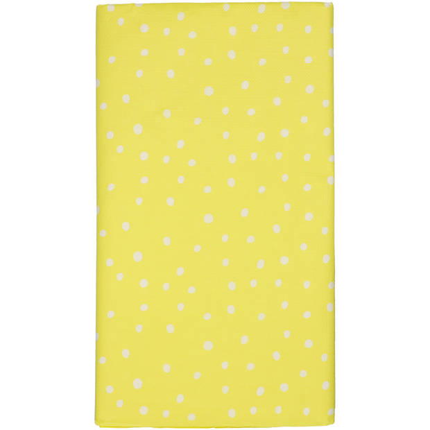 Wegwerptafelkleed stip Pasen 140x220cm