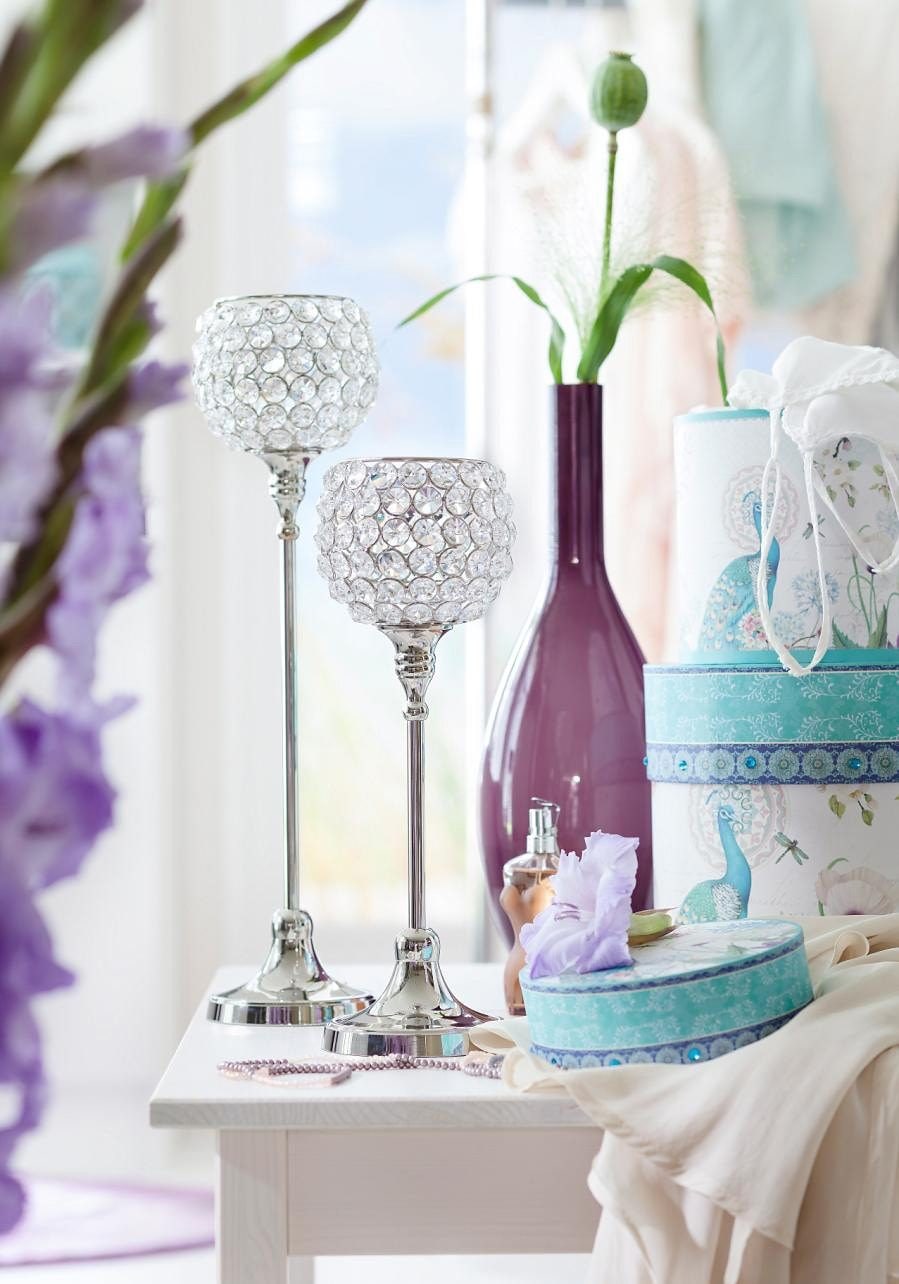 Home affaire Teelichthalter »Kristall«