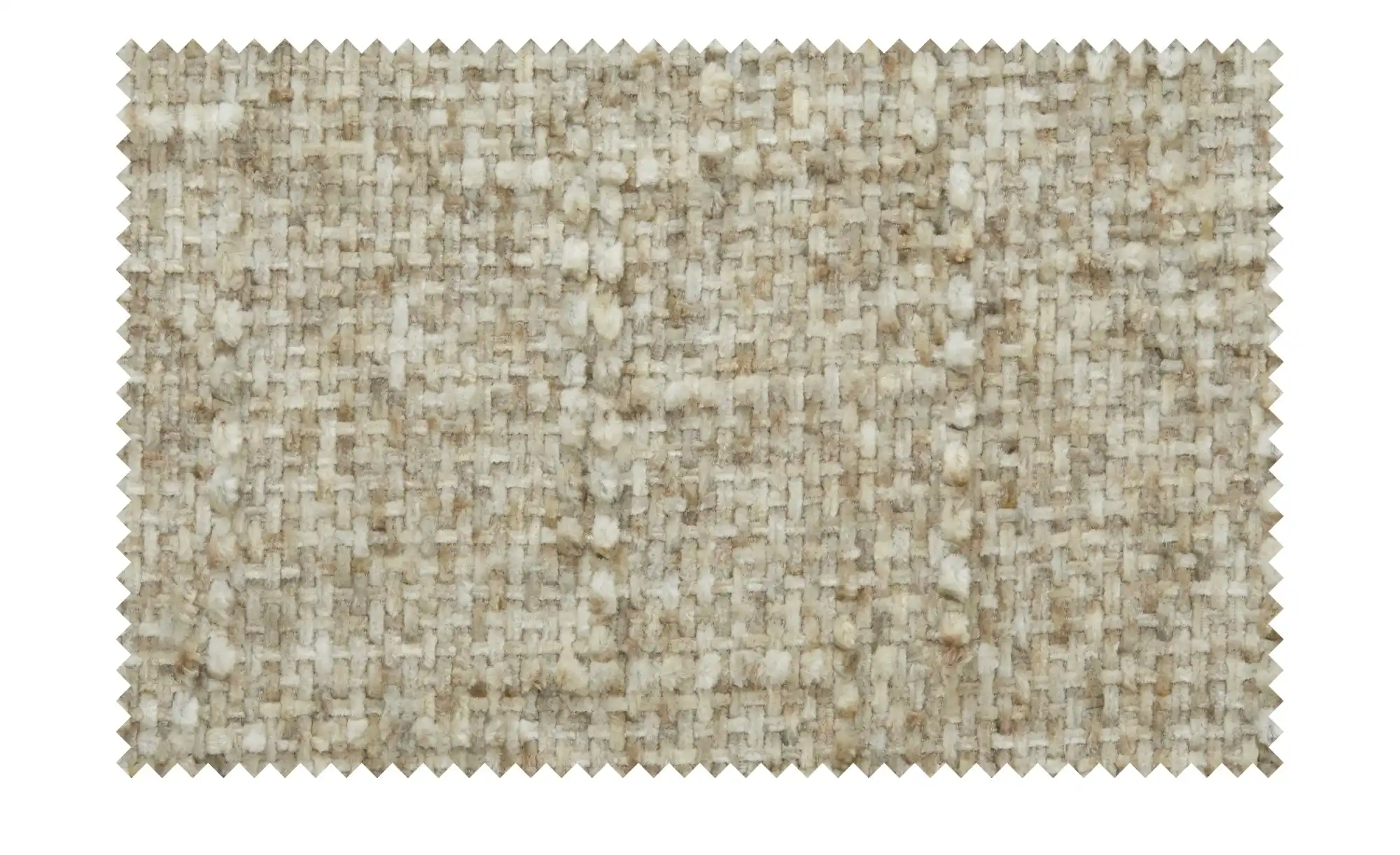smart Bouclé-Armlehnstuhl aus Eiche Massivholzgestell Erik