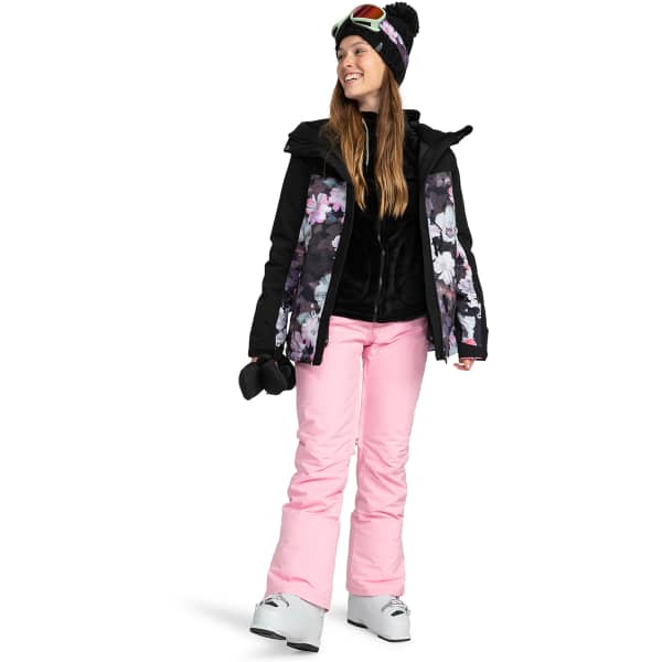 Veste de ski ROXY GALAXY SNJT TRUE BLACK BLURRY FLOWER